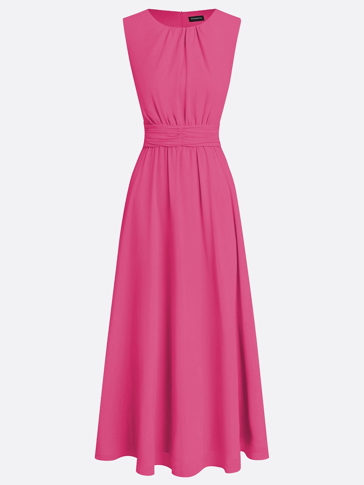 Crisha | Gerafftes A-Linien-Kleid