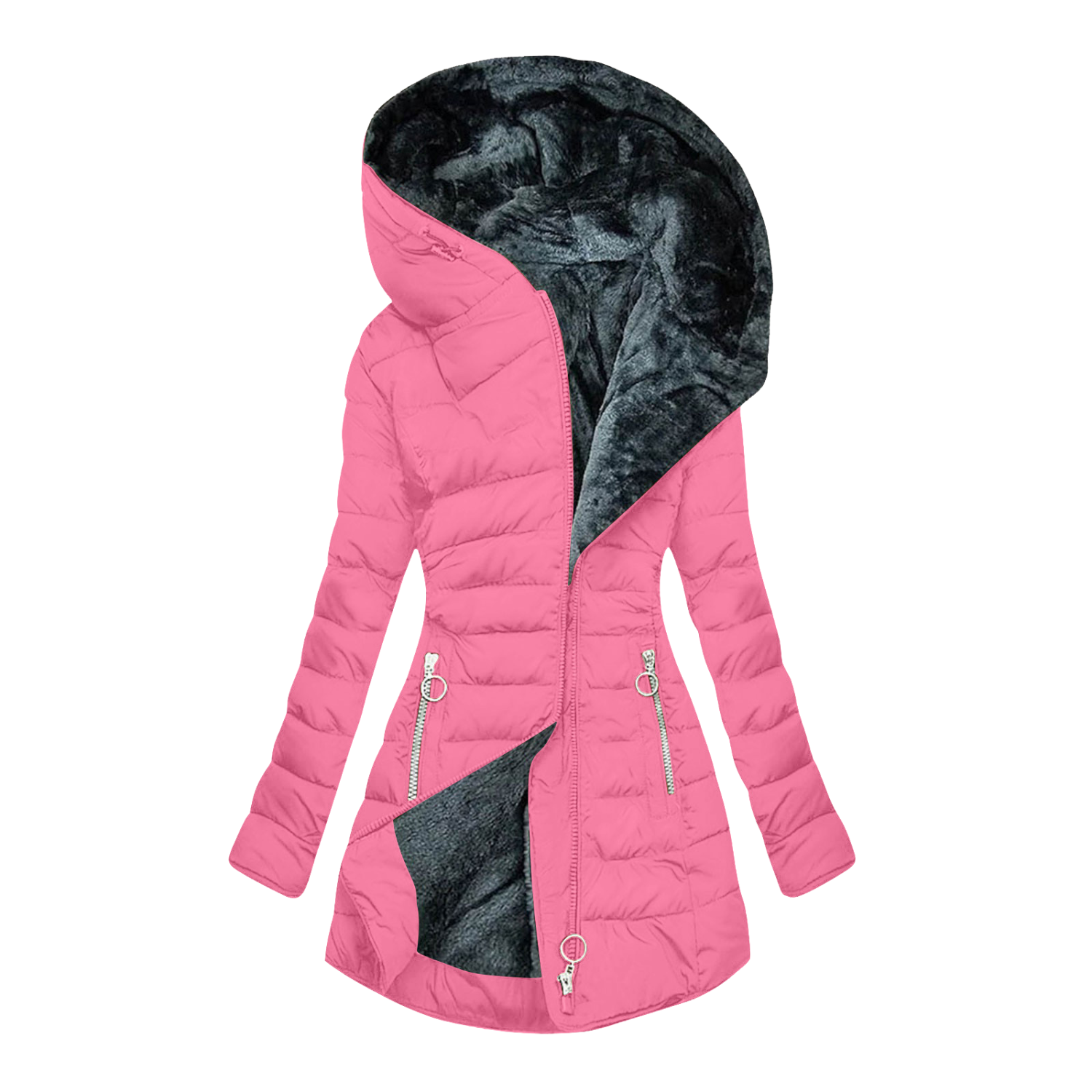 Giulia – Winter Down Jacket with Hood