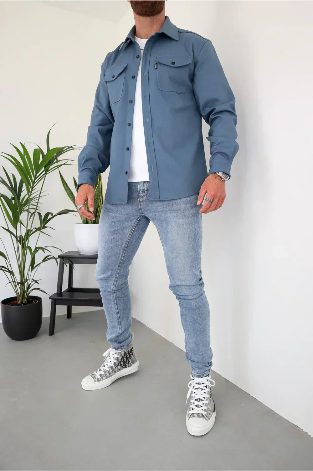 Declan | Button-Up Overshirt Jacket