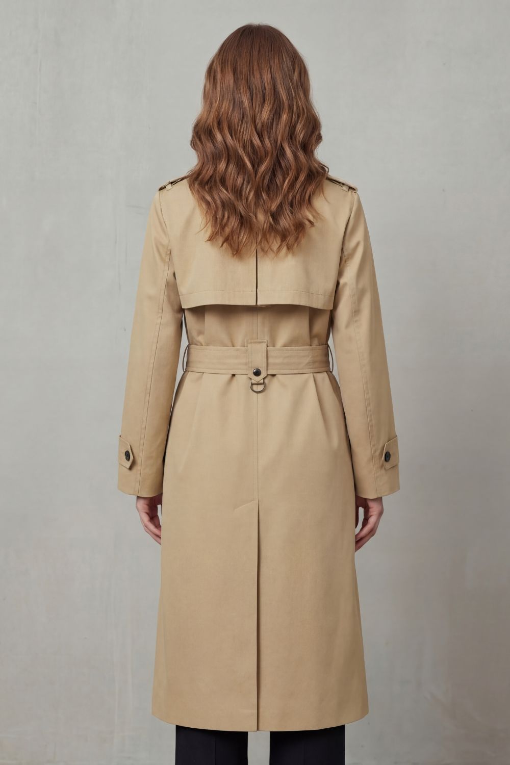 Sorellia – Classic cut – Double-breasted trench coat