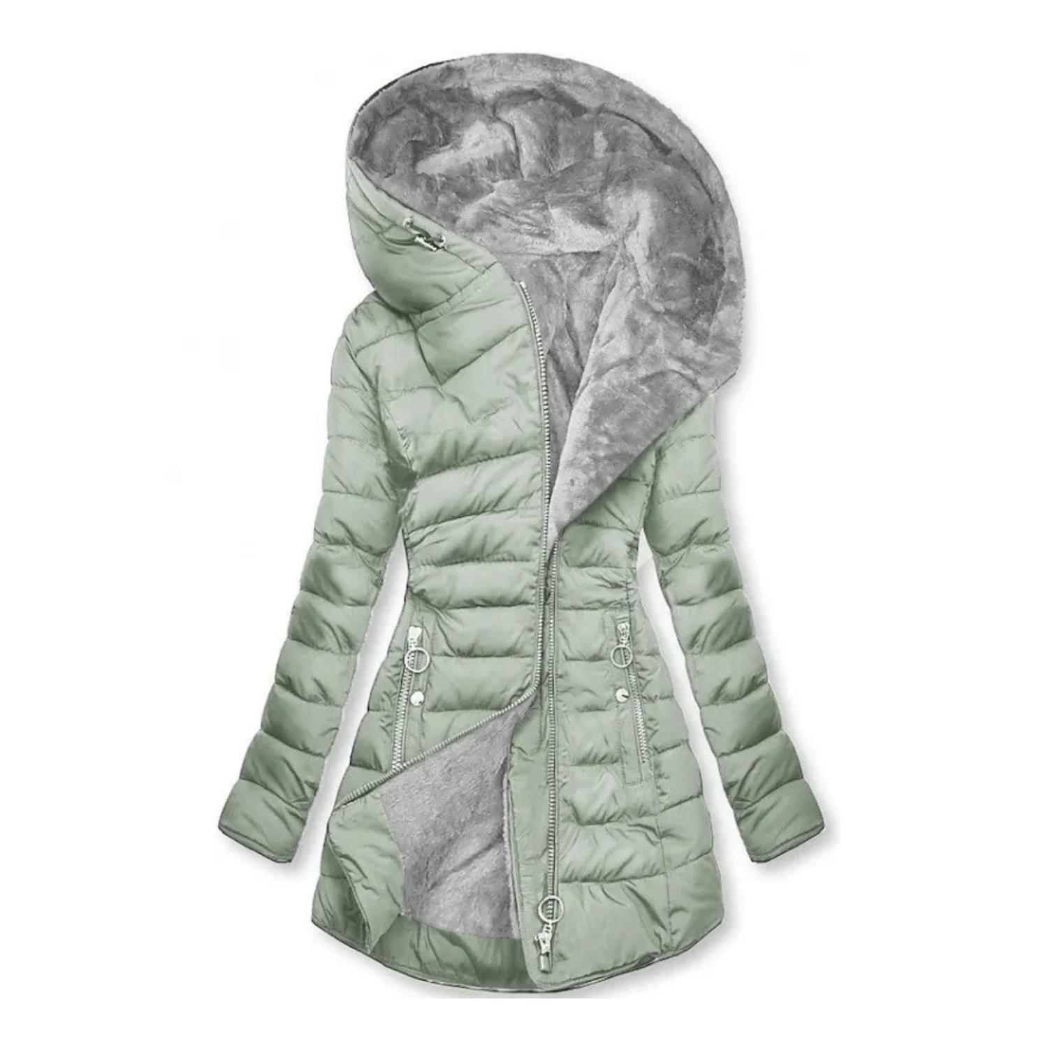 Giulia – Winter Down Jacket with Hood