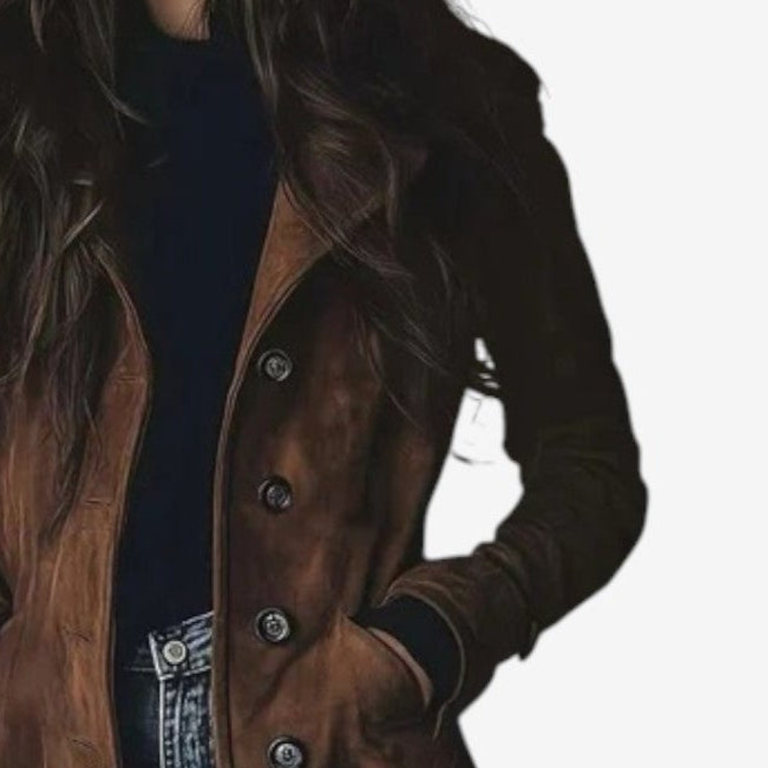 Maeve™ – Elegant long coat for timeless warmth and style