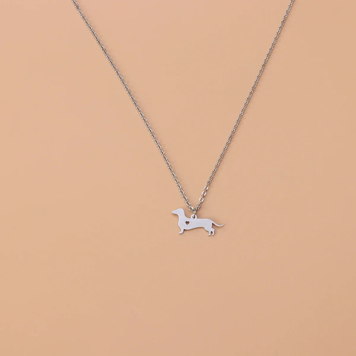 Dachshund Dog Pendant Necklace – Charming Animal Jewelry
