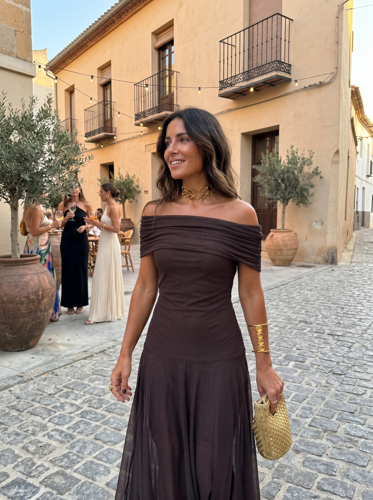 Thea | One Shoulder Print Maxi Dress