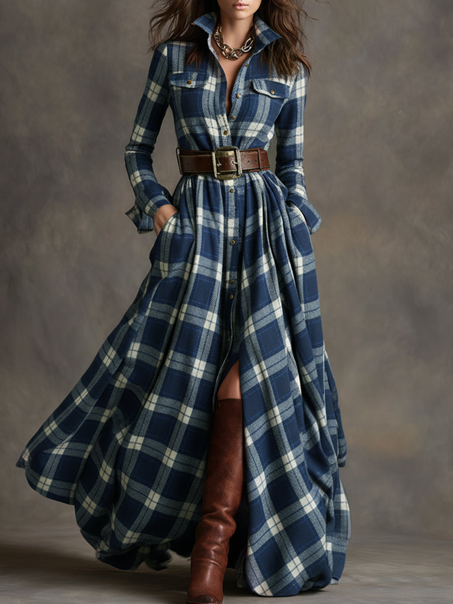 Poppy - Classic Belted Shirt Dress
