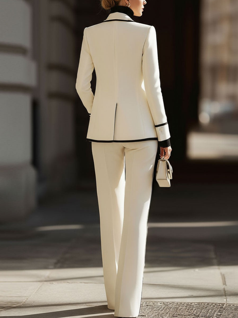 Charlotte | Elegant Wide-Leg Two-Piece Set