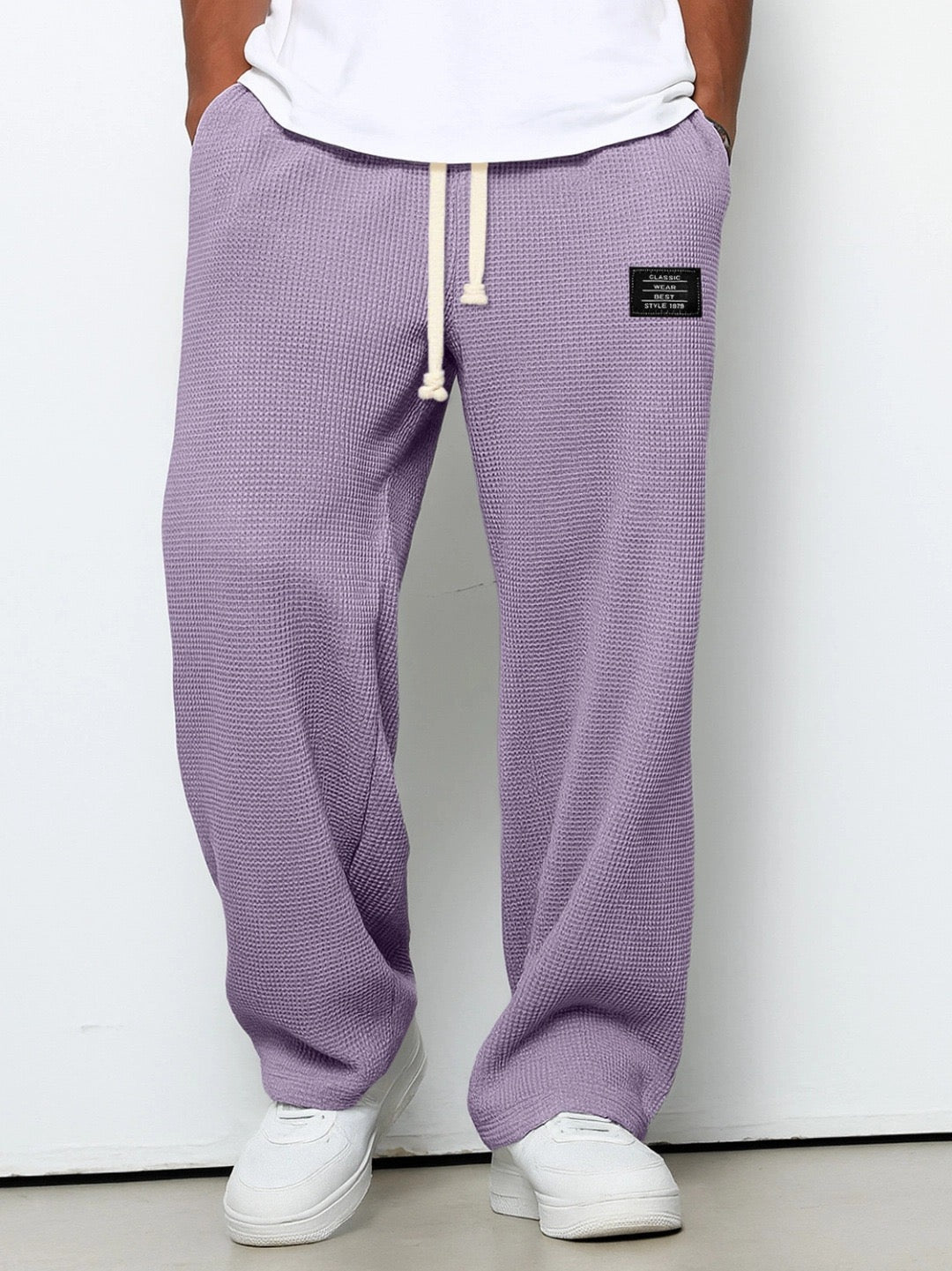 Gerald | Wide trousers with adjustable waistband