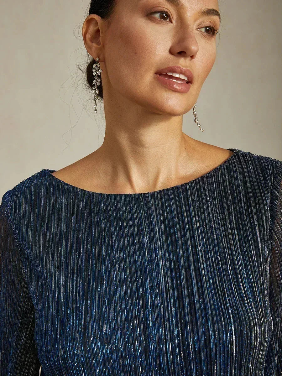 Giselle | Pleated Asymmetric Layered Top
