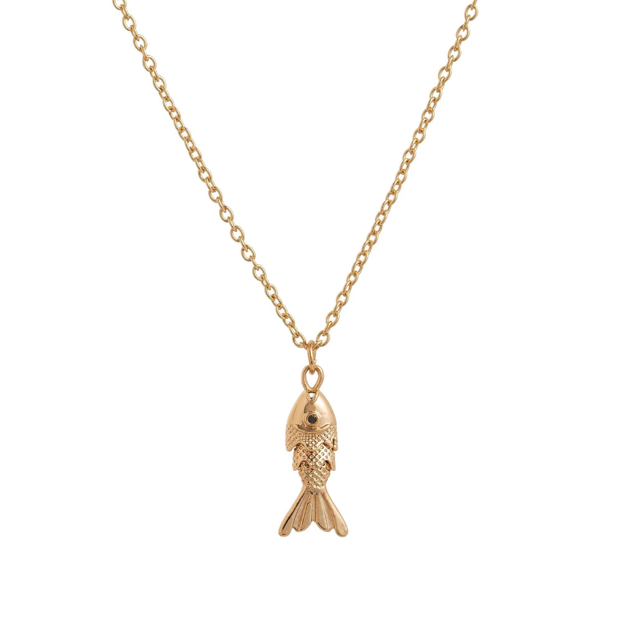 Retro Koi Fish Pendant Necklace – Personalized Light Luxury Fashion Jewelry for Women