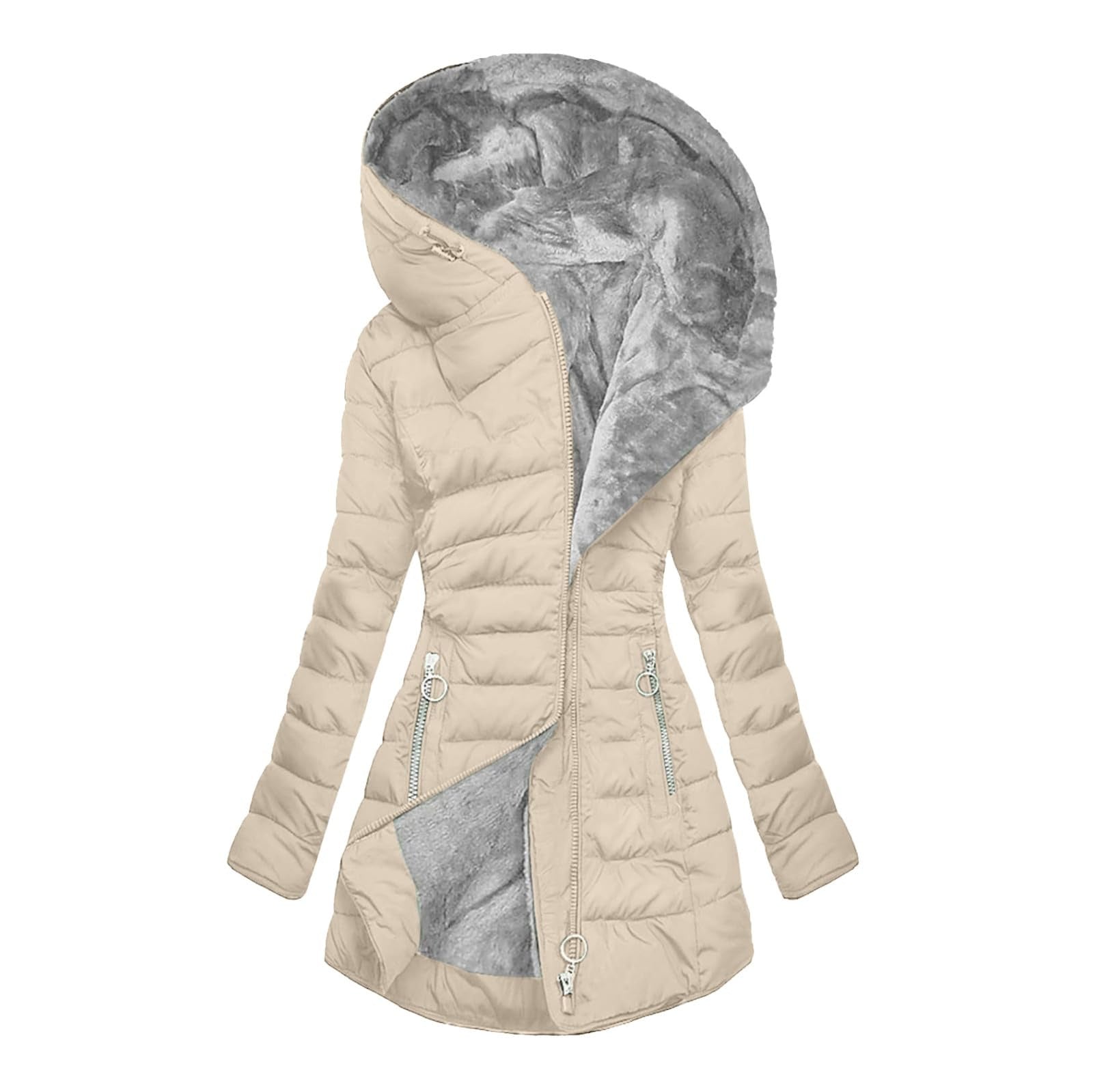 Giulia – Winter Down Jacket with Hood