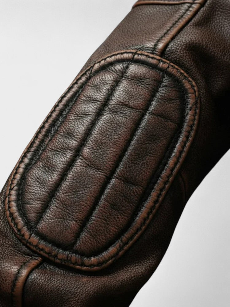 Troels™ | Vintage leather jacket for men