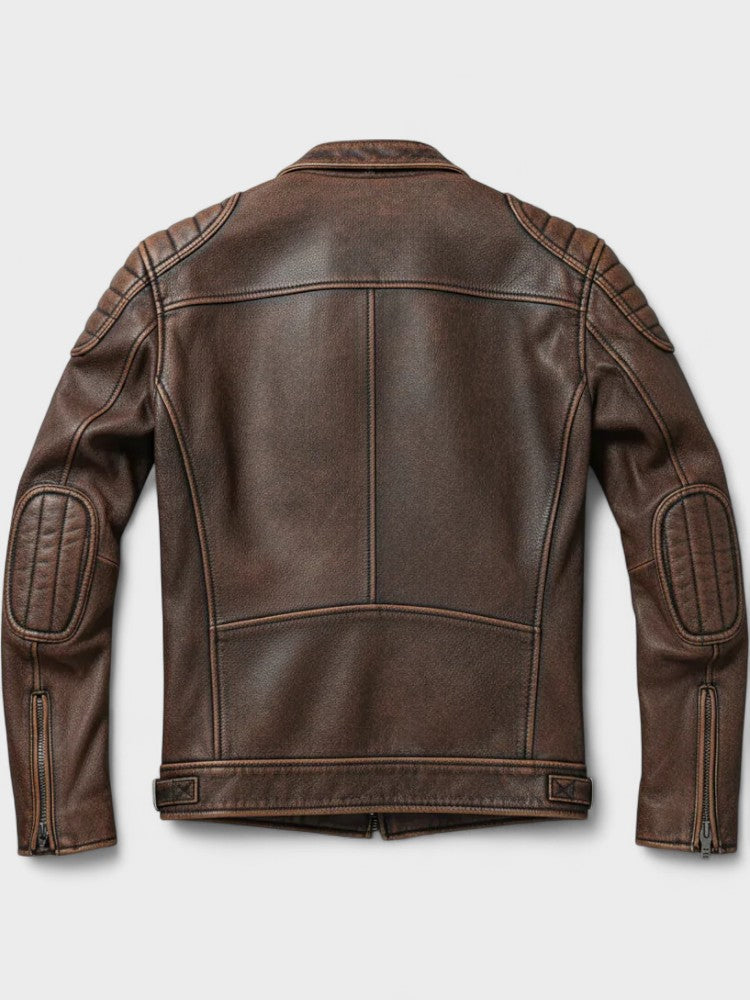 Troels™ | Vintage leather jacket for men