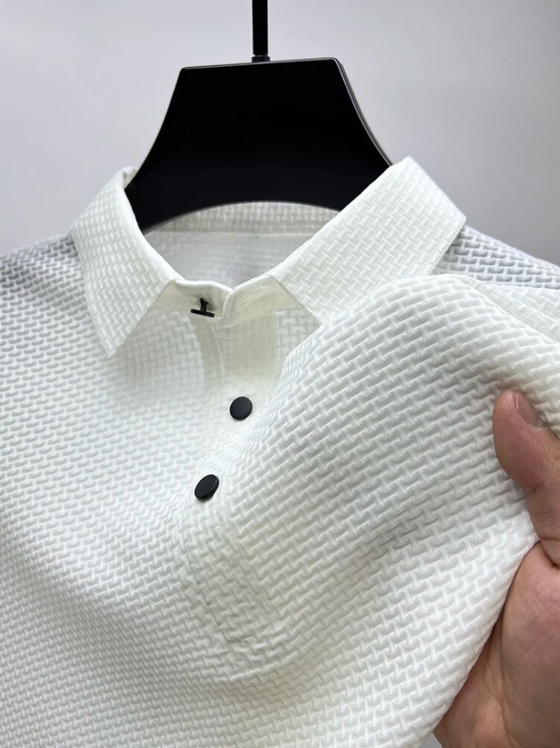 SIENA WEAVE POLO SHIRT