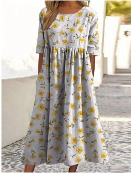 Clara | Relaxed Midi Dress