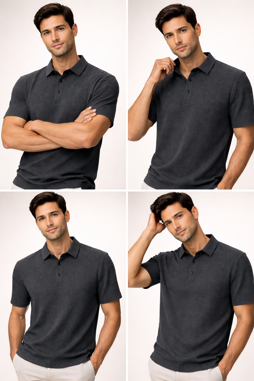SIENA WEAVE POLO SHIRT