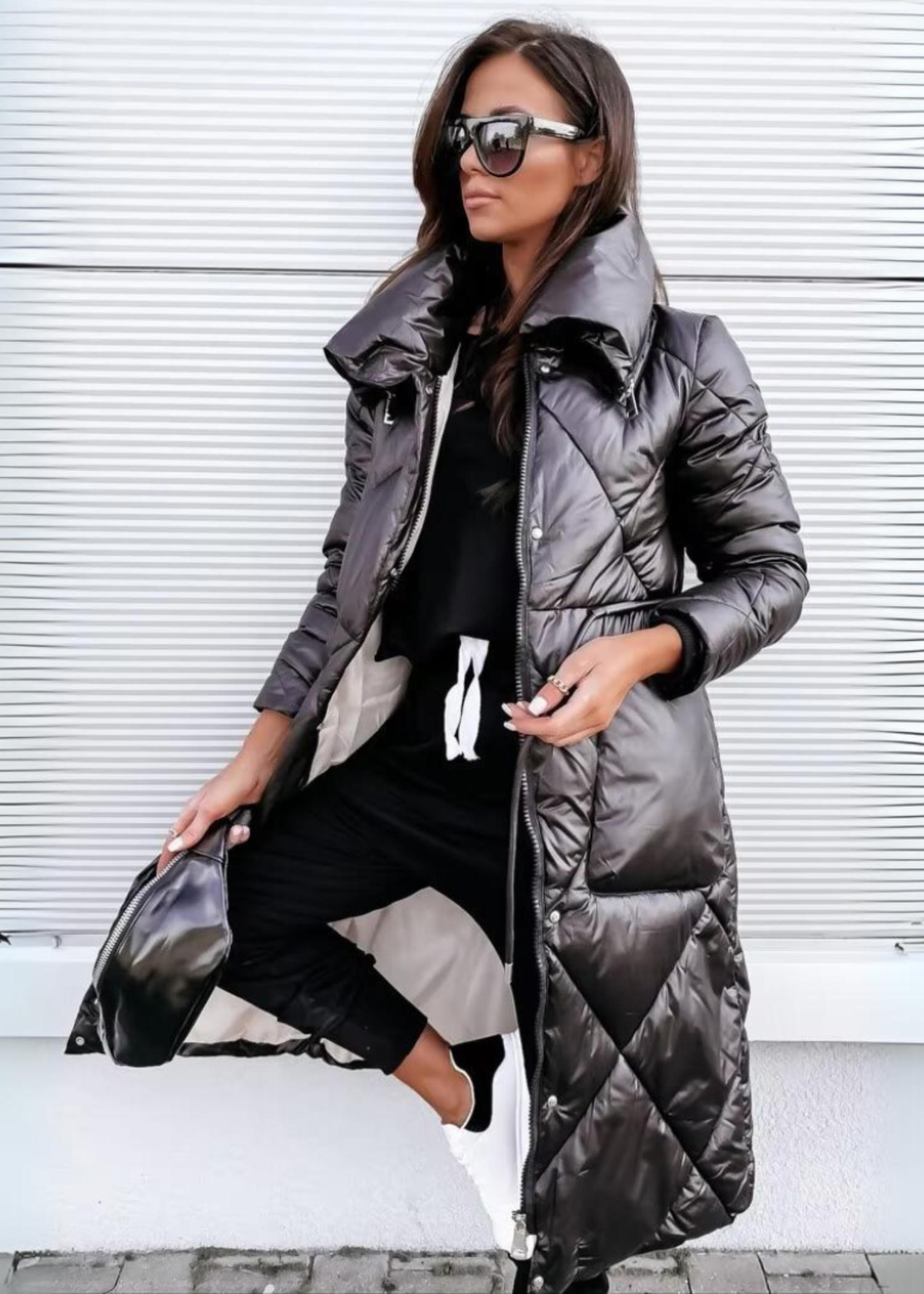 Elsa | Premium Long Puffer Coat