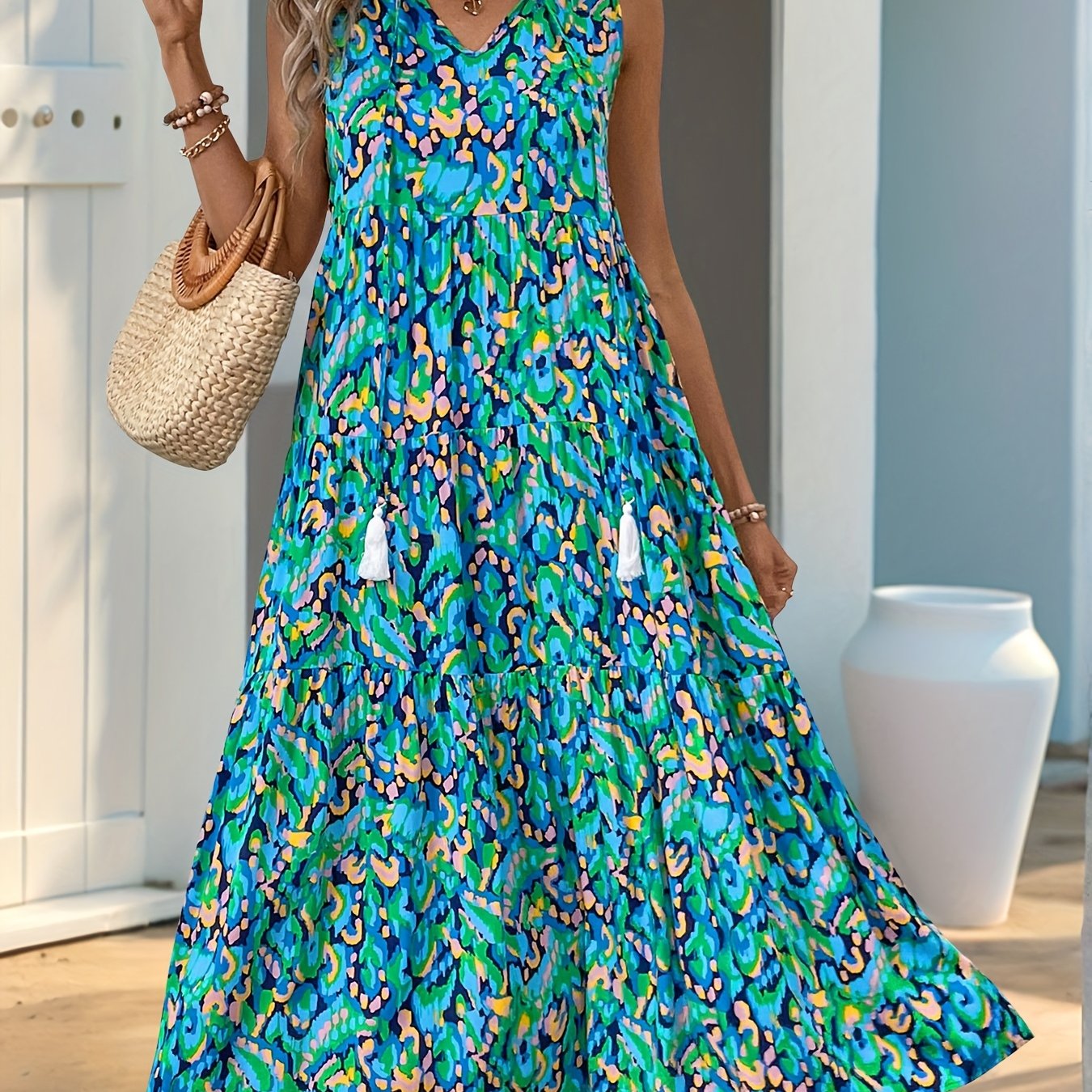 Evelyn™ Graceful Floral Dress