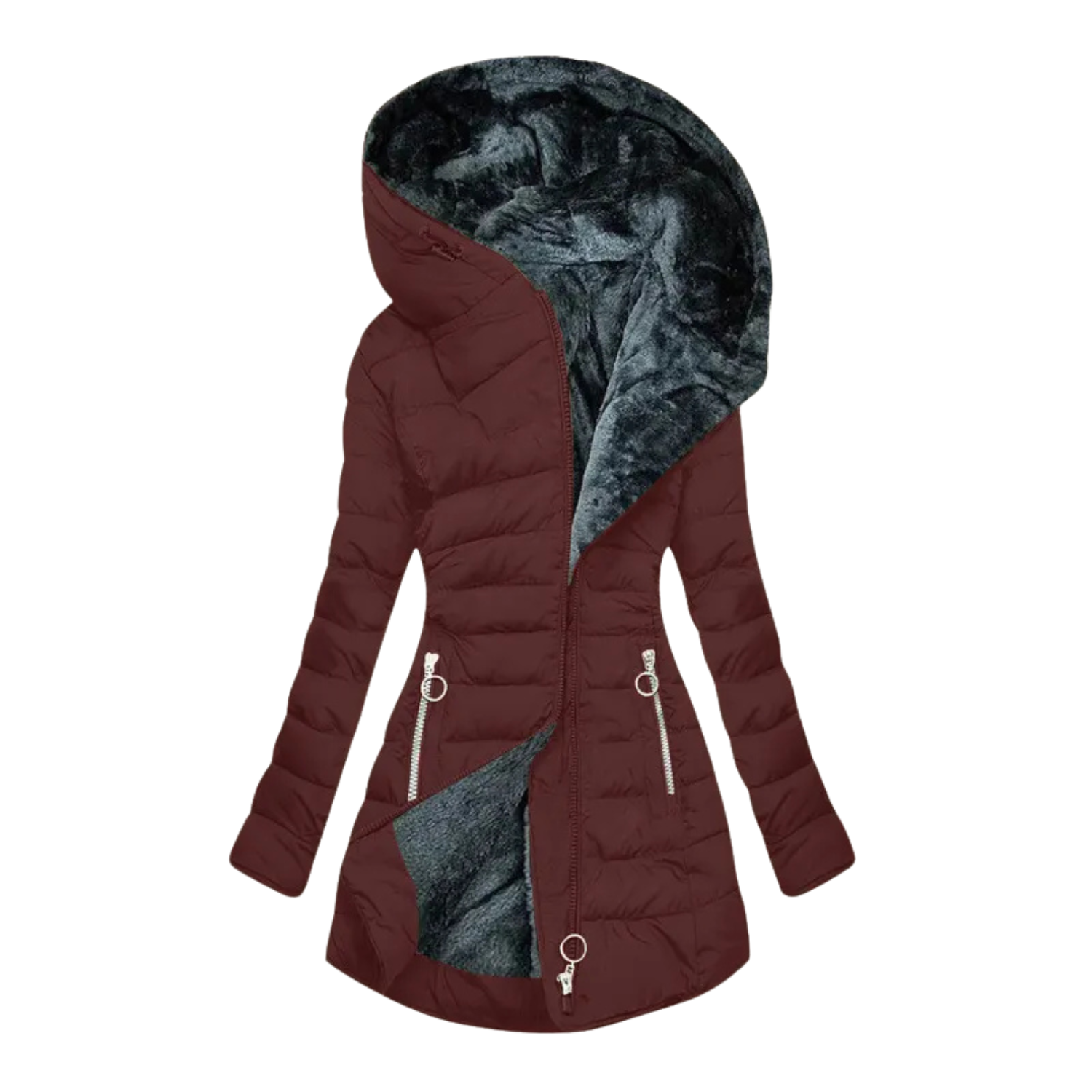 Giulia – Winter Down Jacket with Hood