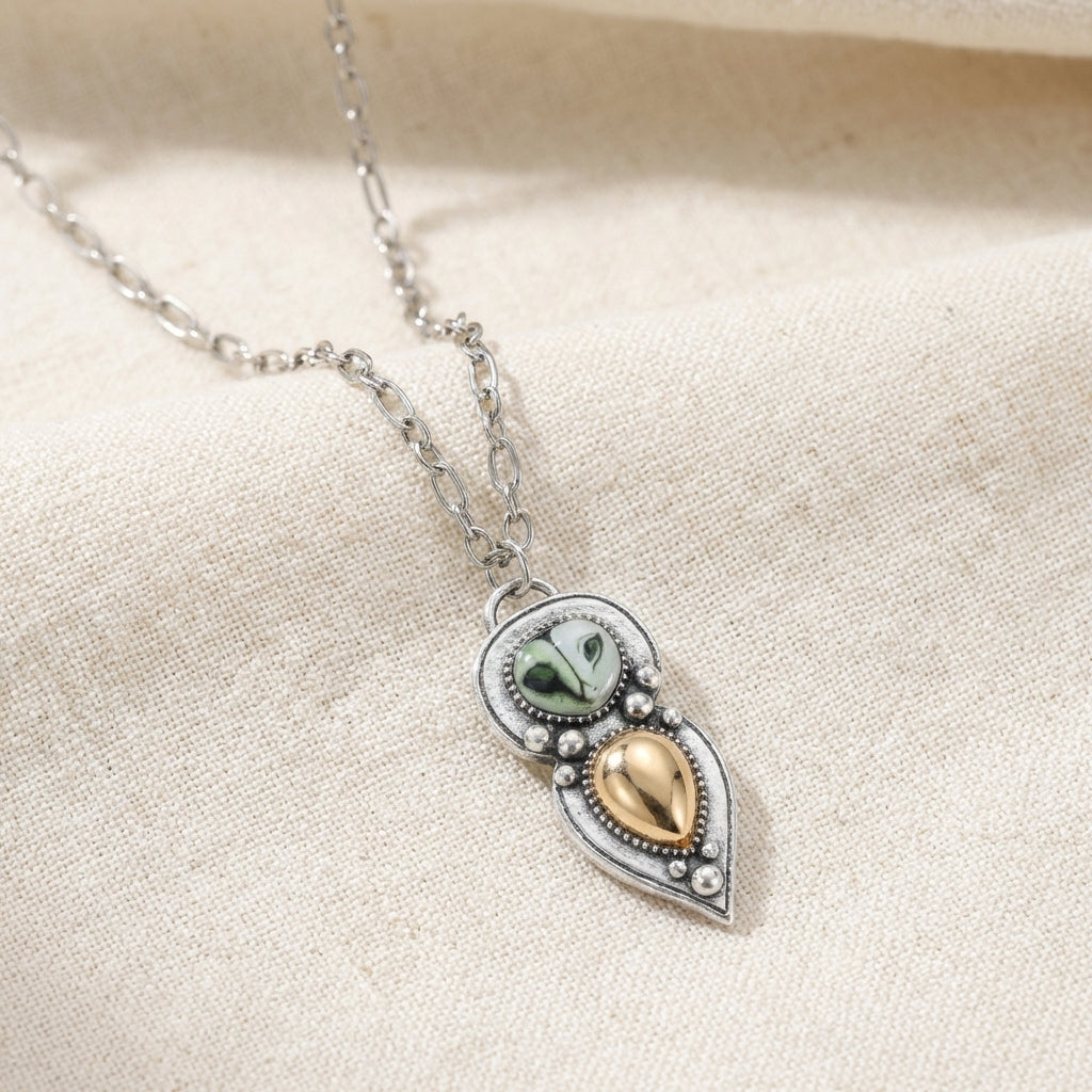 Owl Drop Necklace