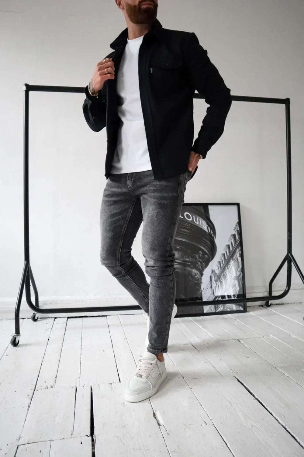 Declan | Button-Up Overshirt Jacket