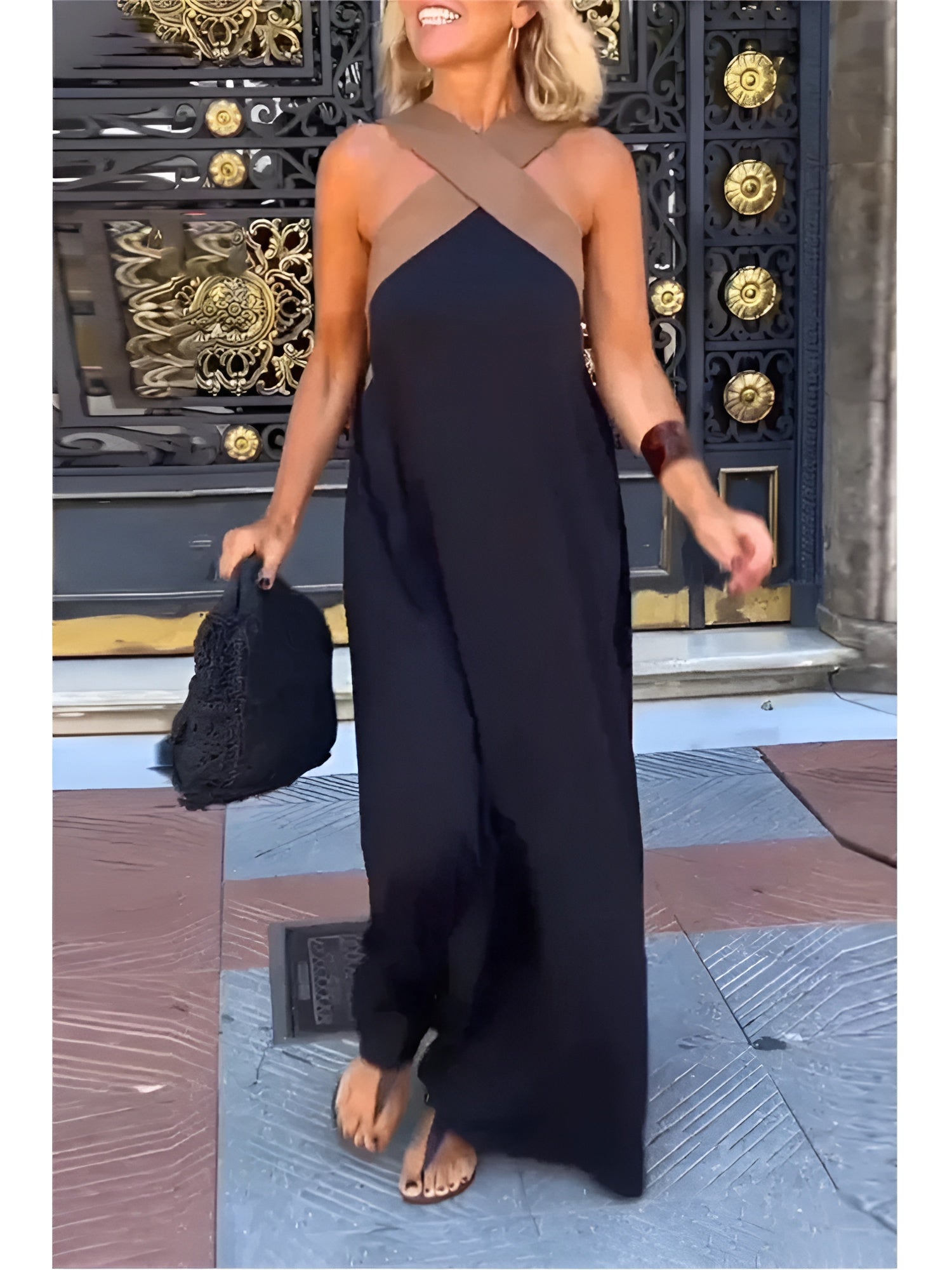 The Crossed Shoulder Dress