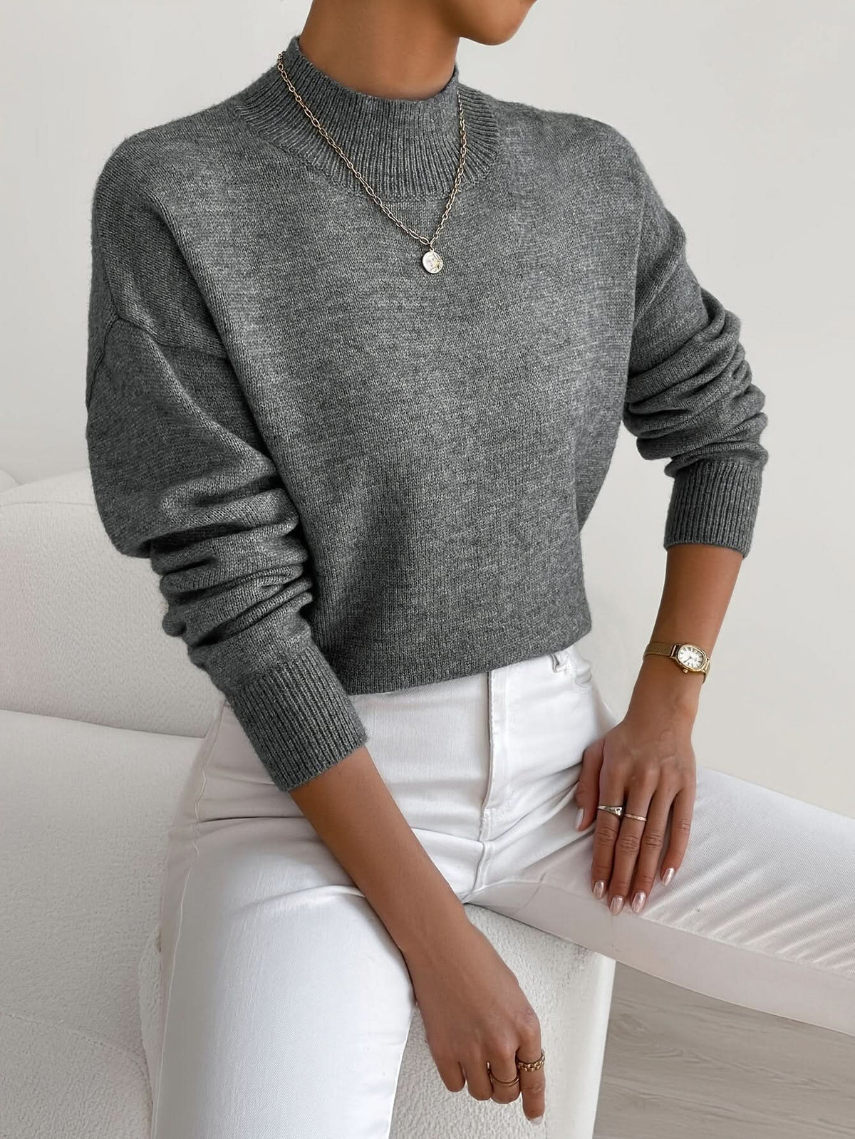 ROSALIE ROLL NECK JUMPER