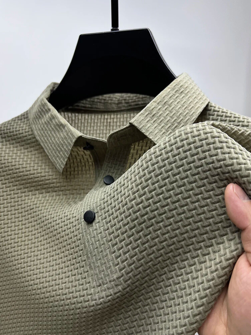 SIENA WEAVE POLO SHIRT