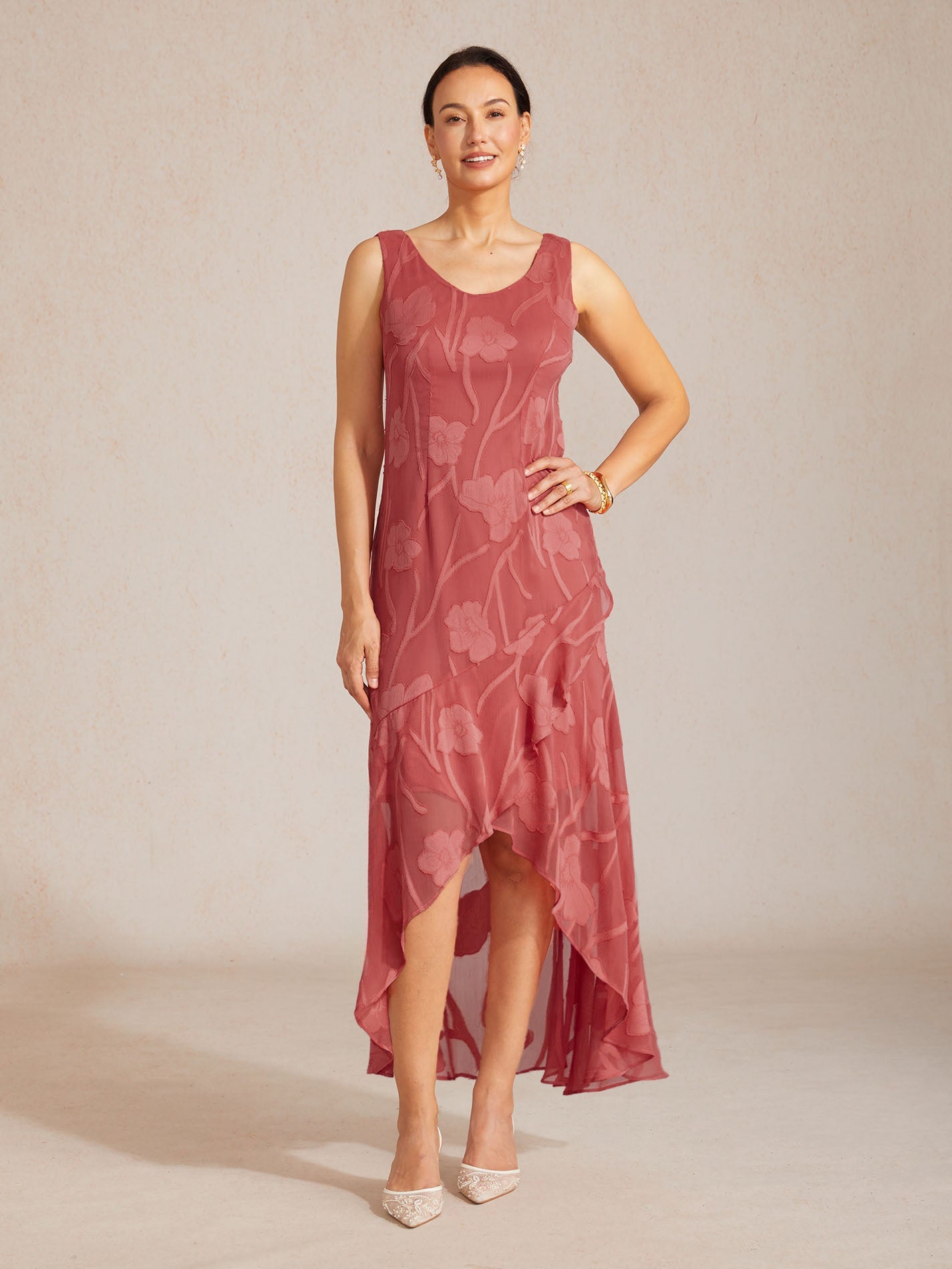Adrienne | Chic Floral Dress