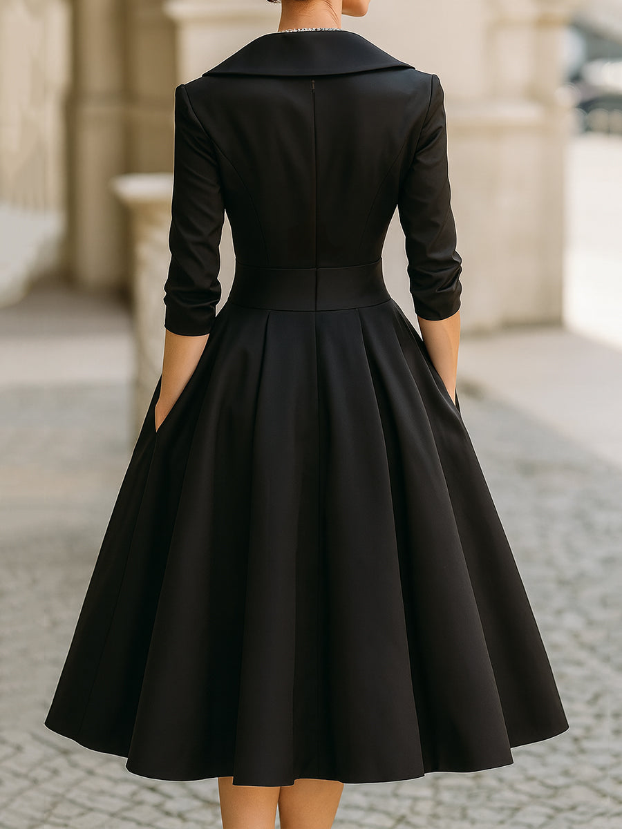 Ffion | Fitted Midi Dress