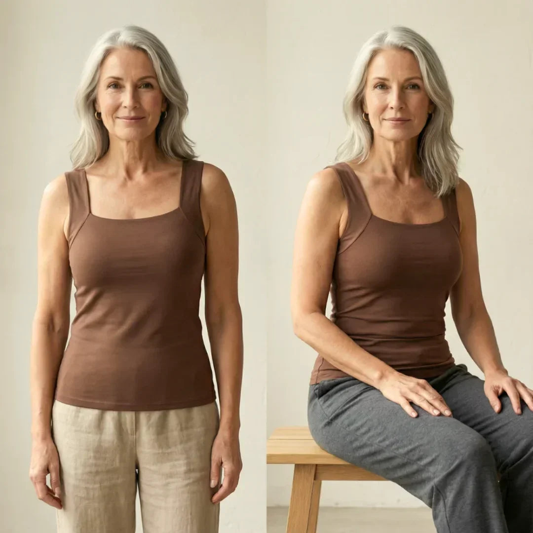Kira Built-in Bra Tank Top