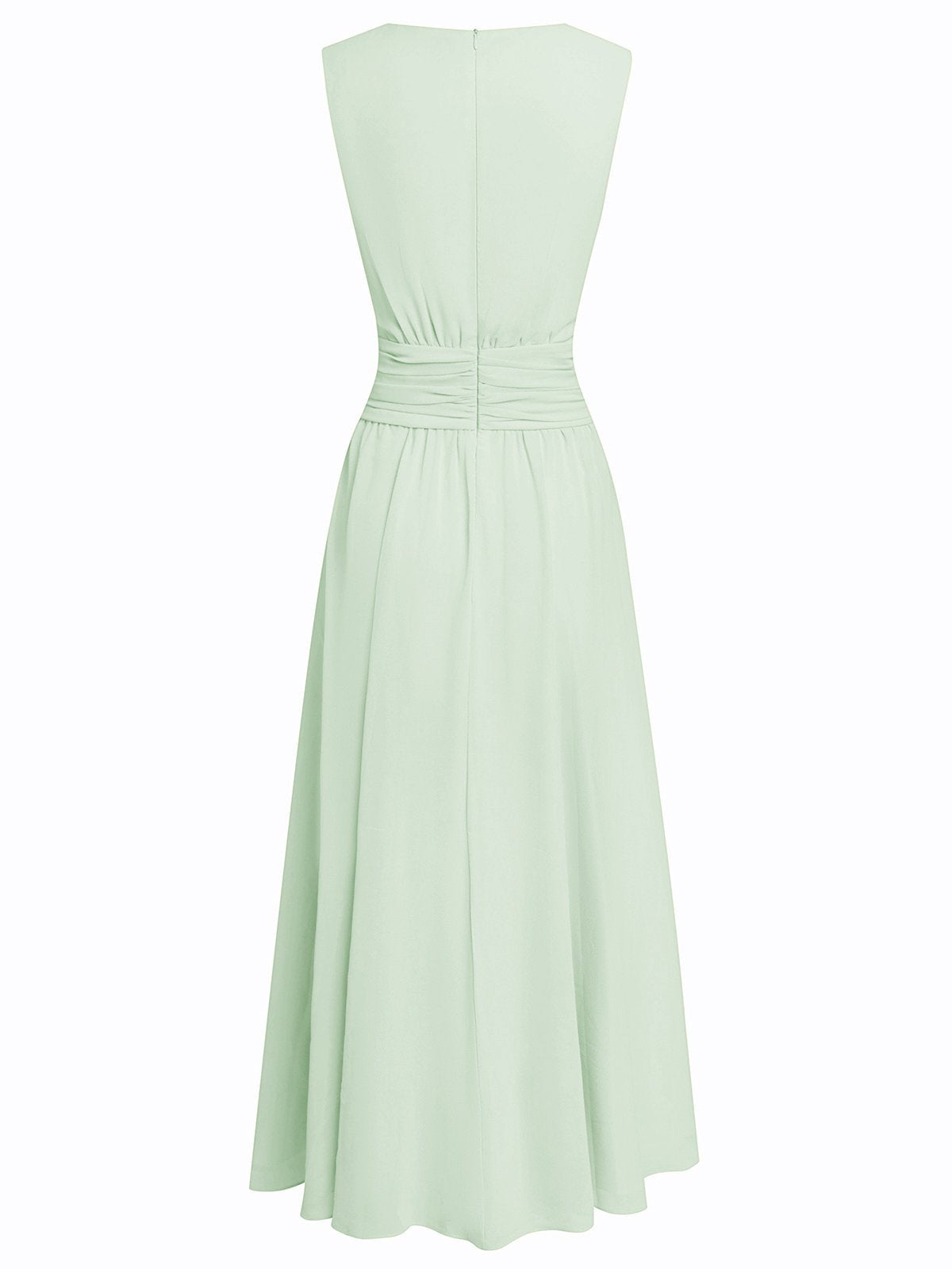 Crisha | Gerafftes A-Linien-Kleid