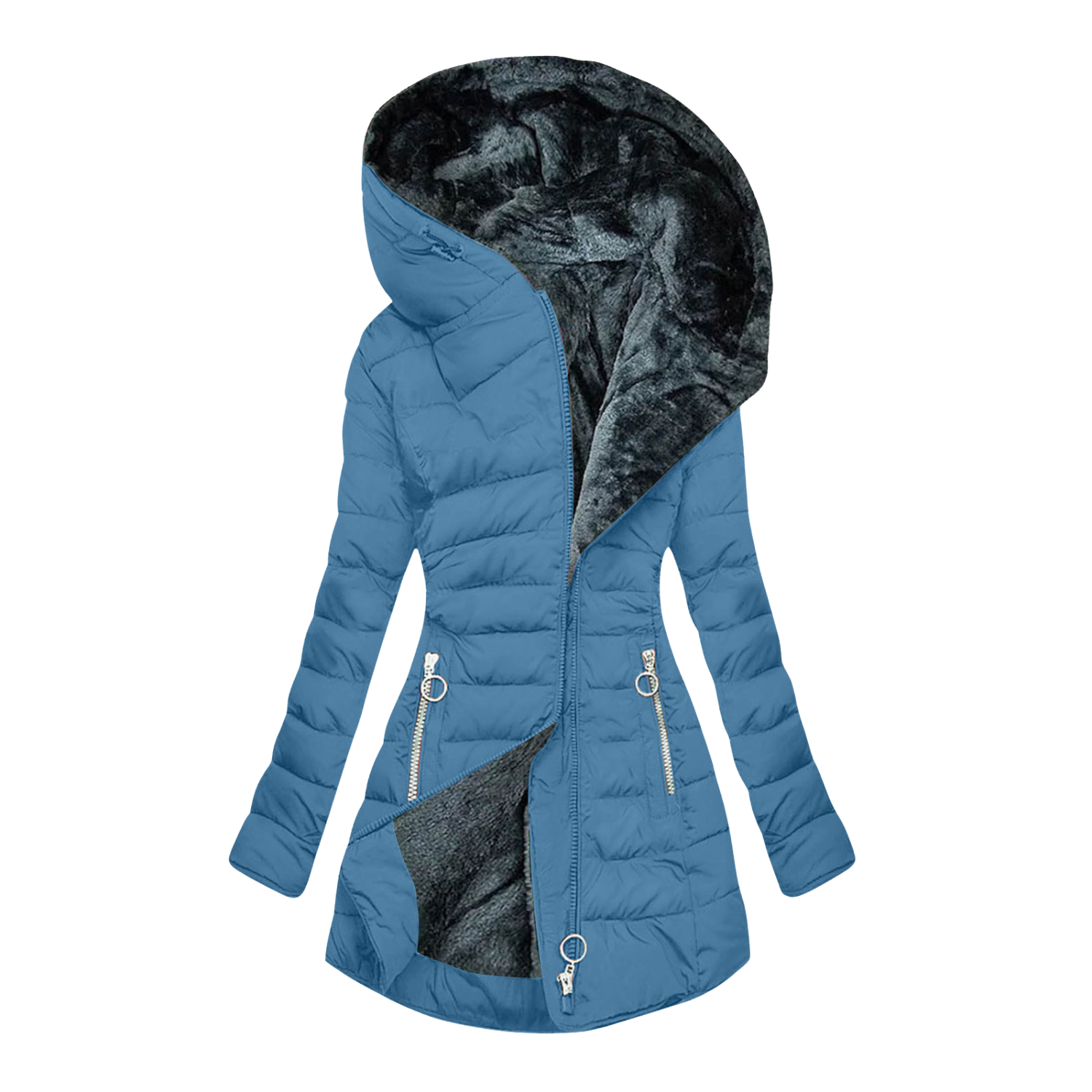 Giulia – Winter Down Jacket with Hood