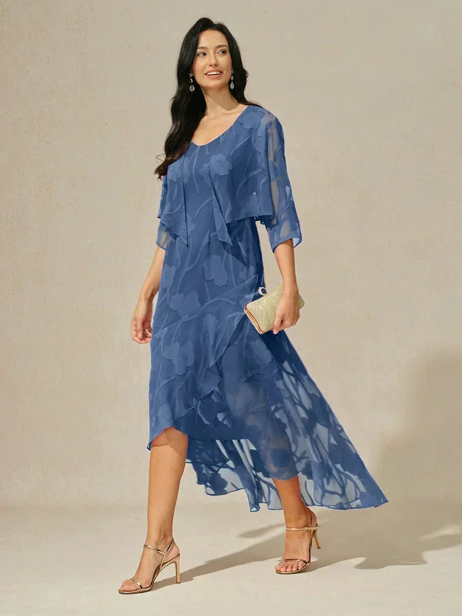 Adrienne | Chic Floral Dress