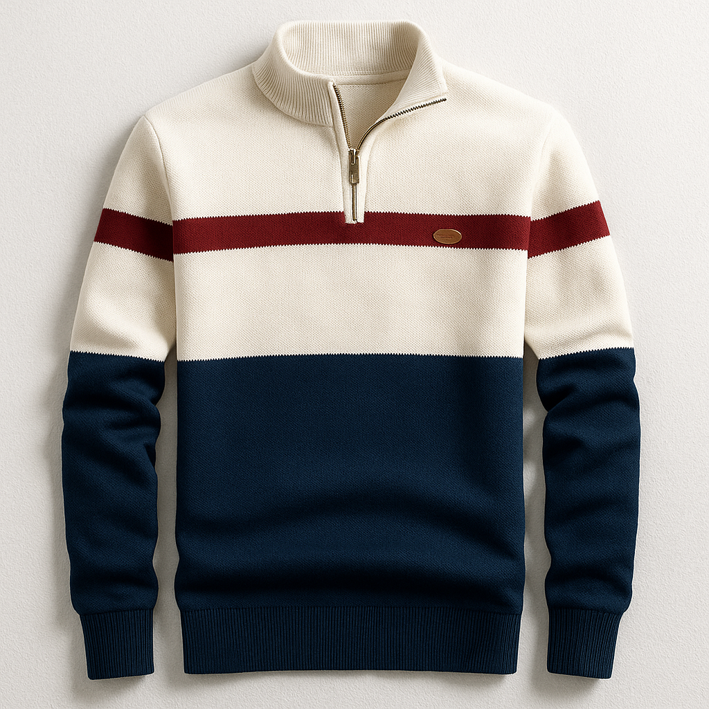ASHFORD HERITAGE QUARTER-ZIP