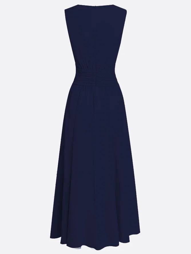 Crisha | Gerafftes A-Linien-Kleid