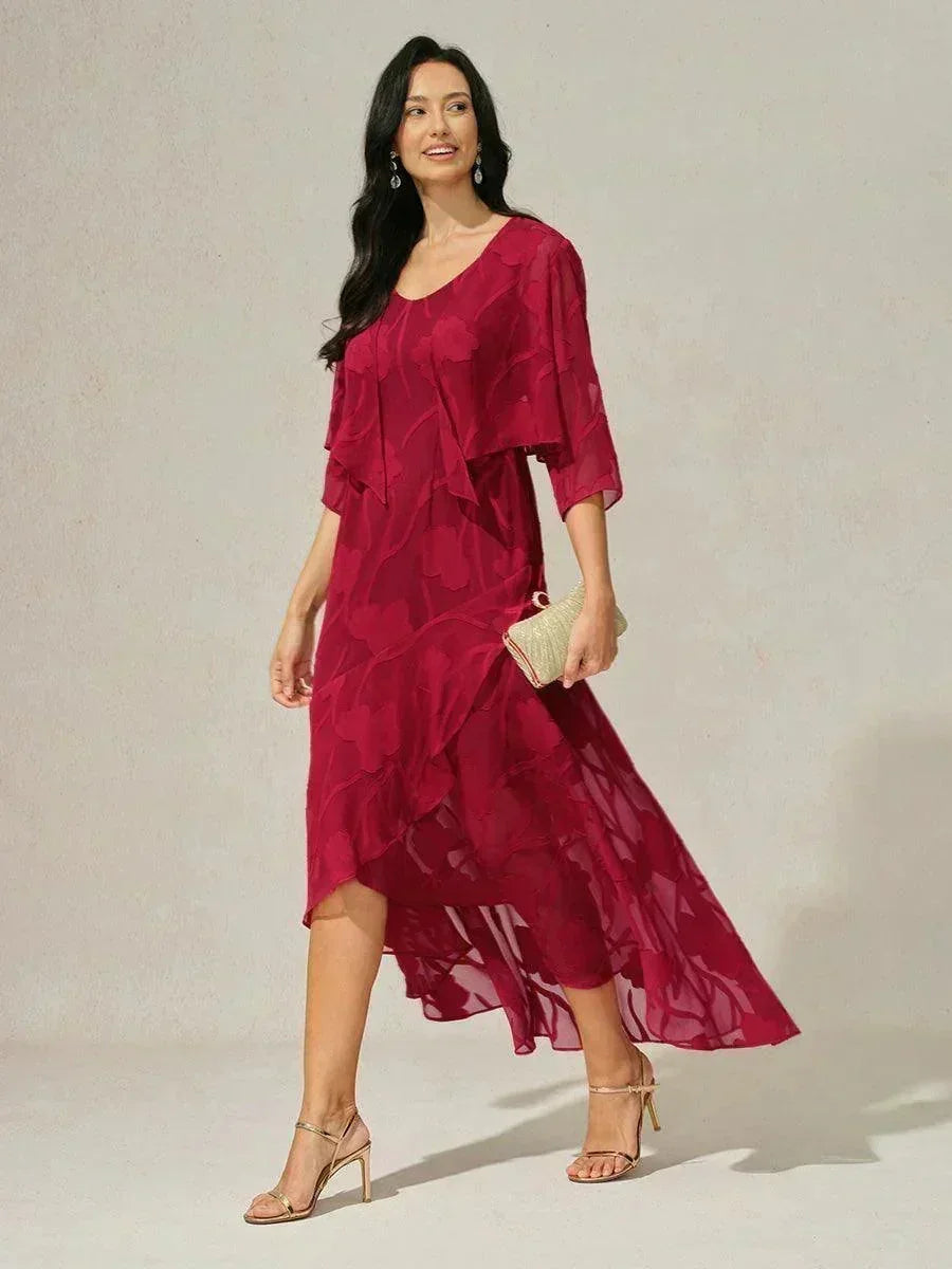 Adrienne | Chic Floral Dress