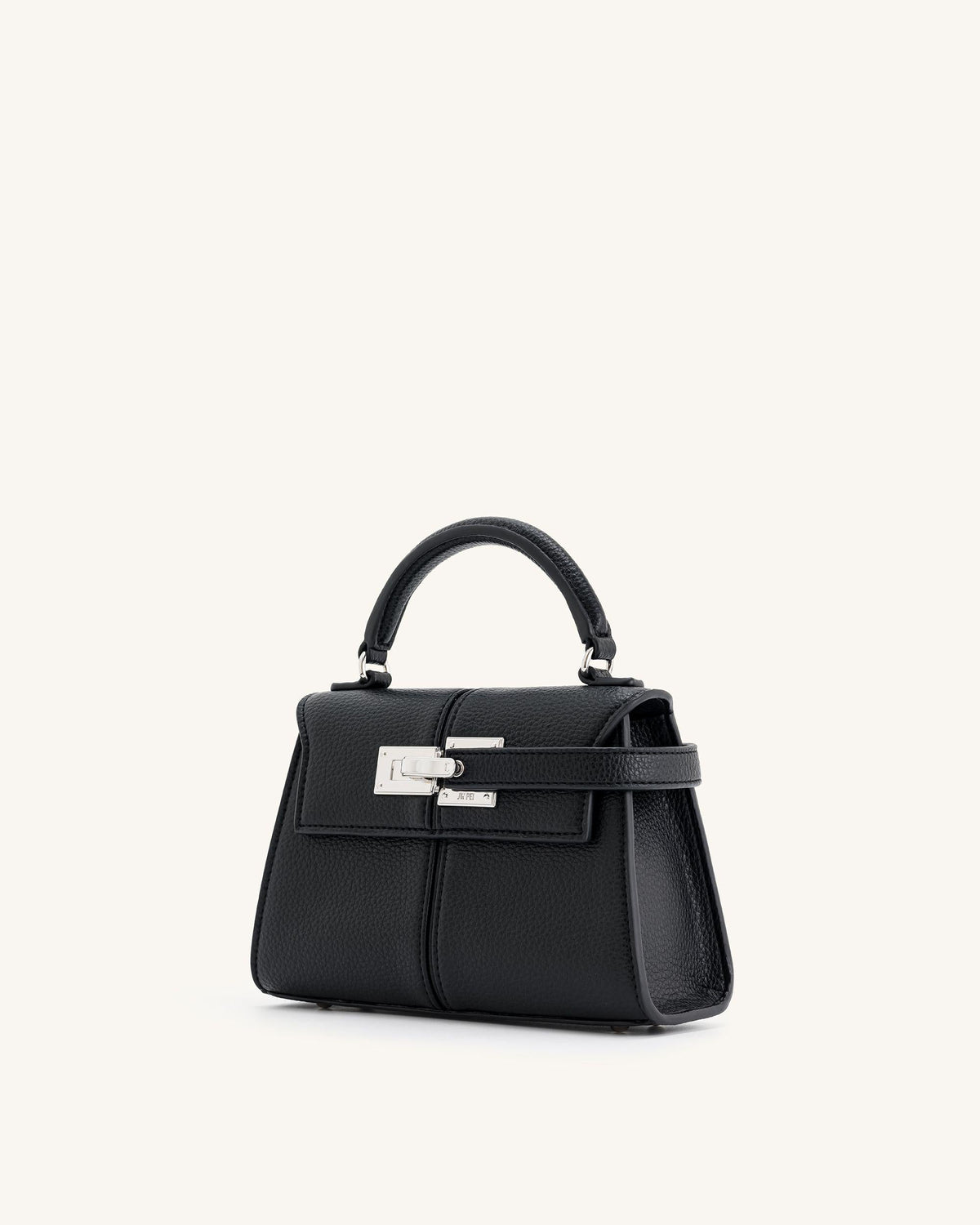 Vivienne Top Handle Bag – Brown Canvas