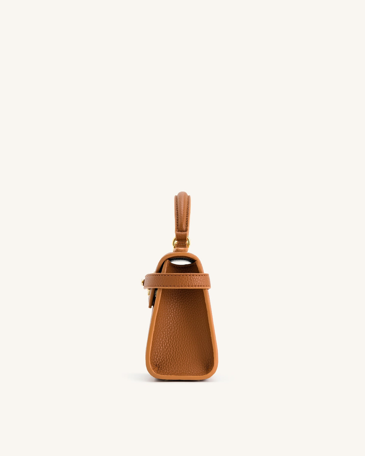 Vivienne Top Handle Bag – Brown Canvas