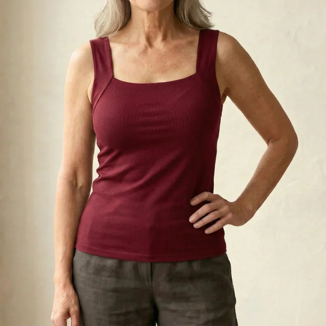 Kira Built-in Bra Tank Top