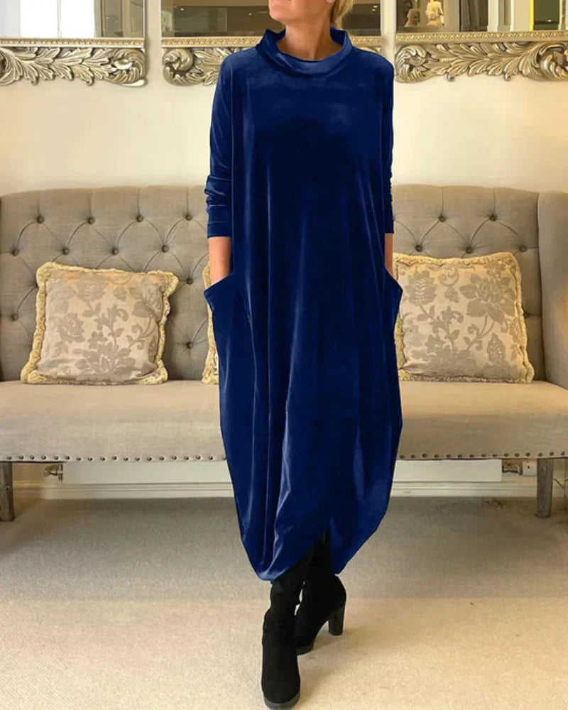 Etta – Elegant Autumn Dress with Pockets