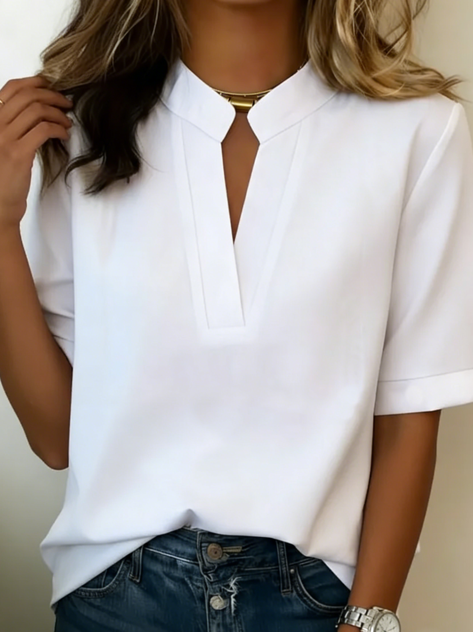 LUNVESSA | Short Sleeve Shirt