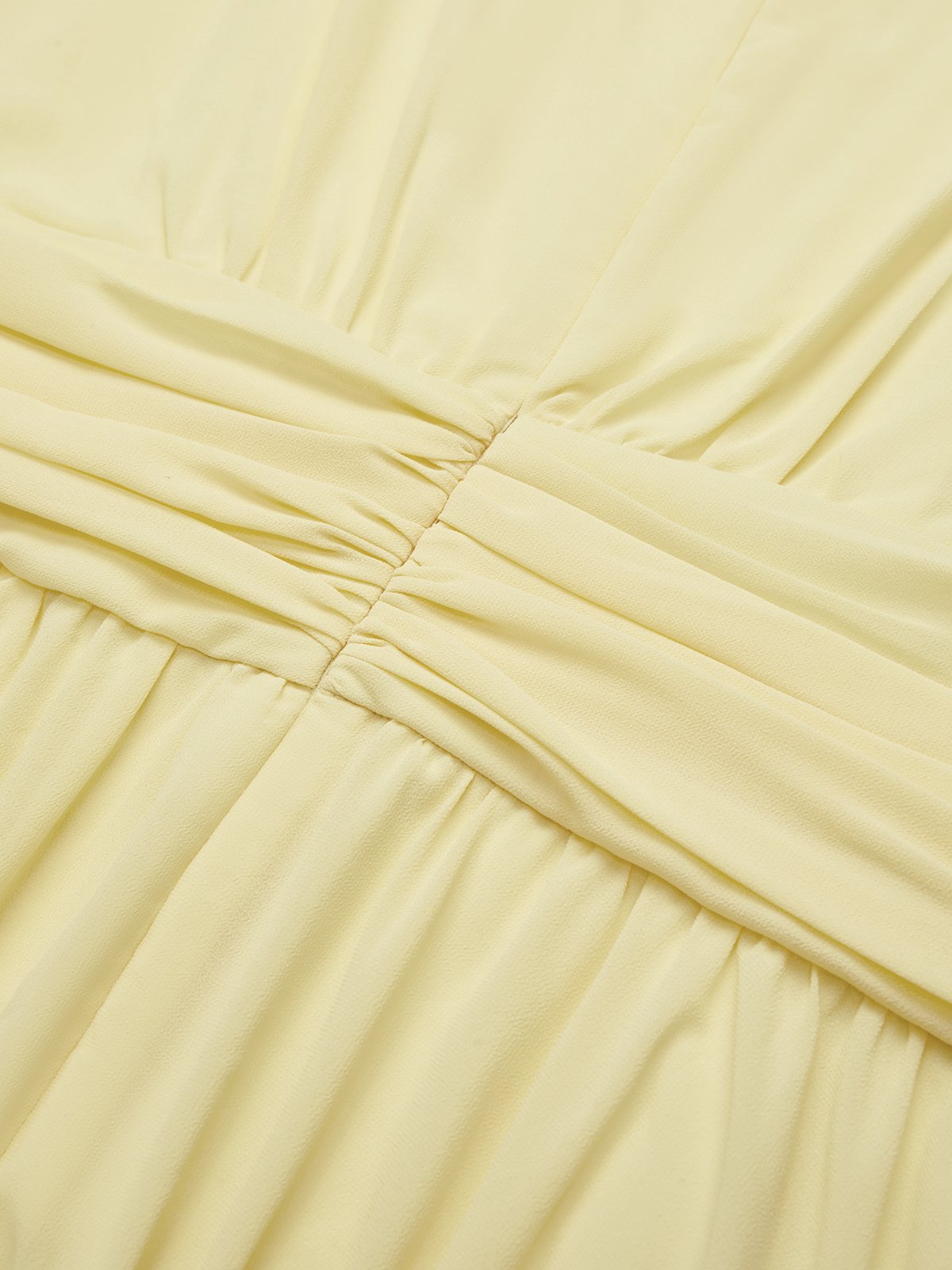 Crisha | Gerafftes A-Linien-Kleid