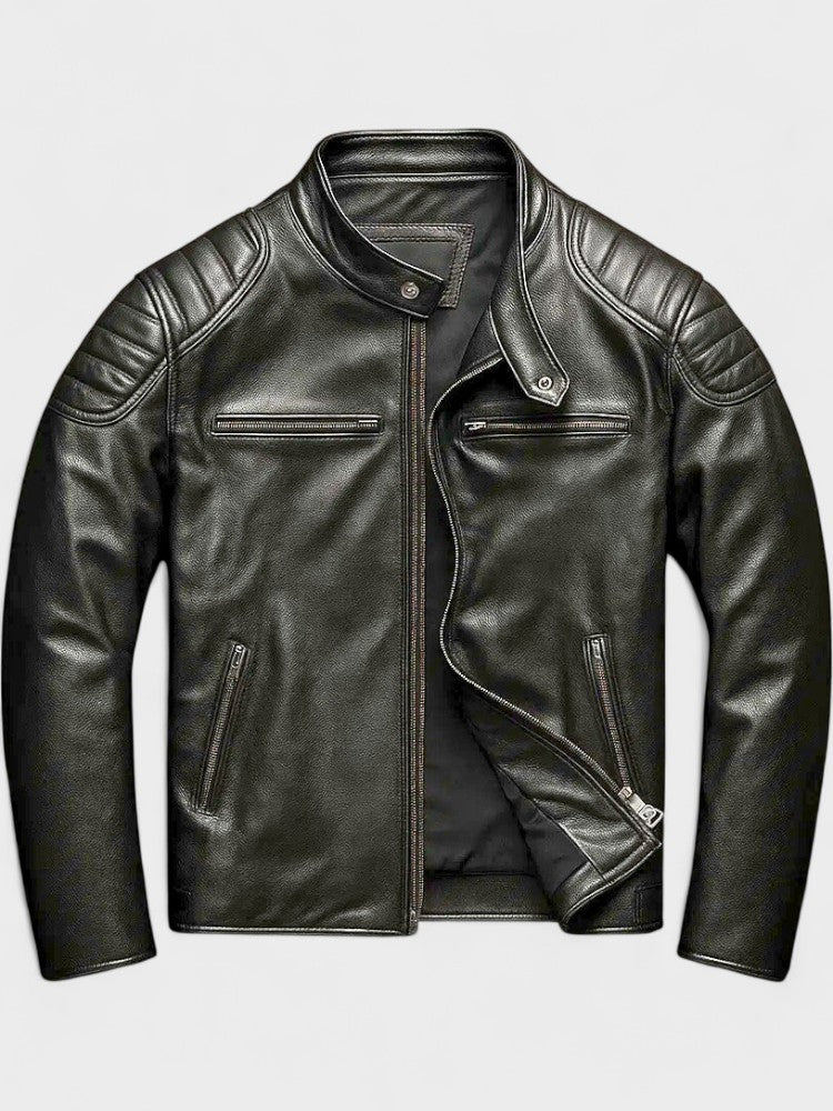 Troels™ | Vintage leather jacket for men