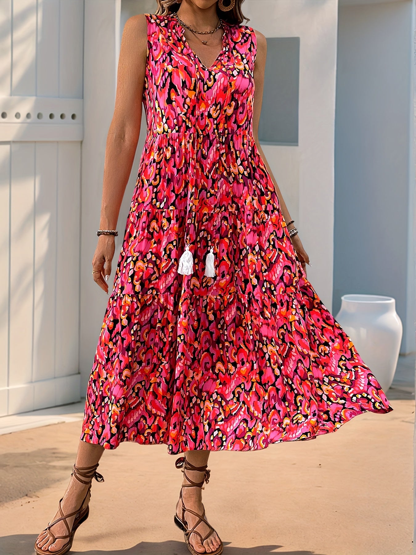 Evelyn™ Graceful Floral Dress