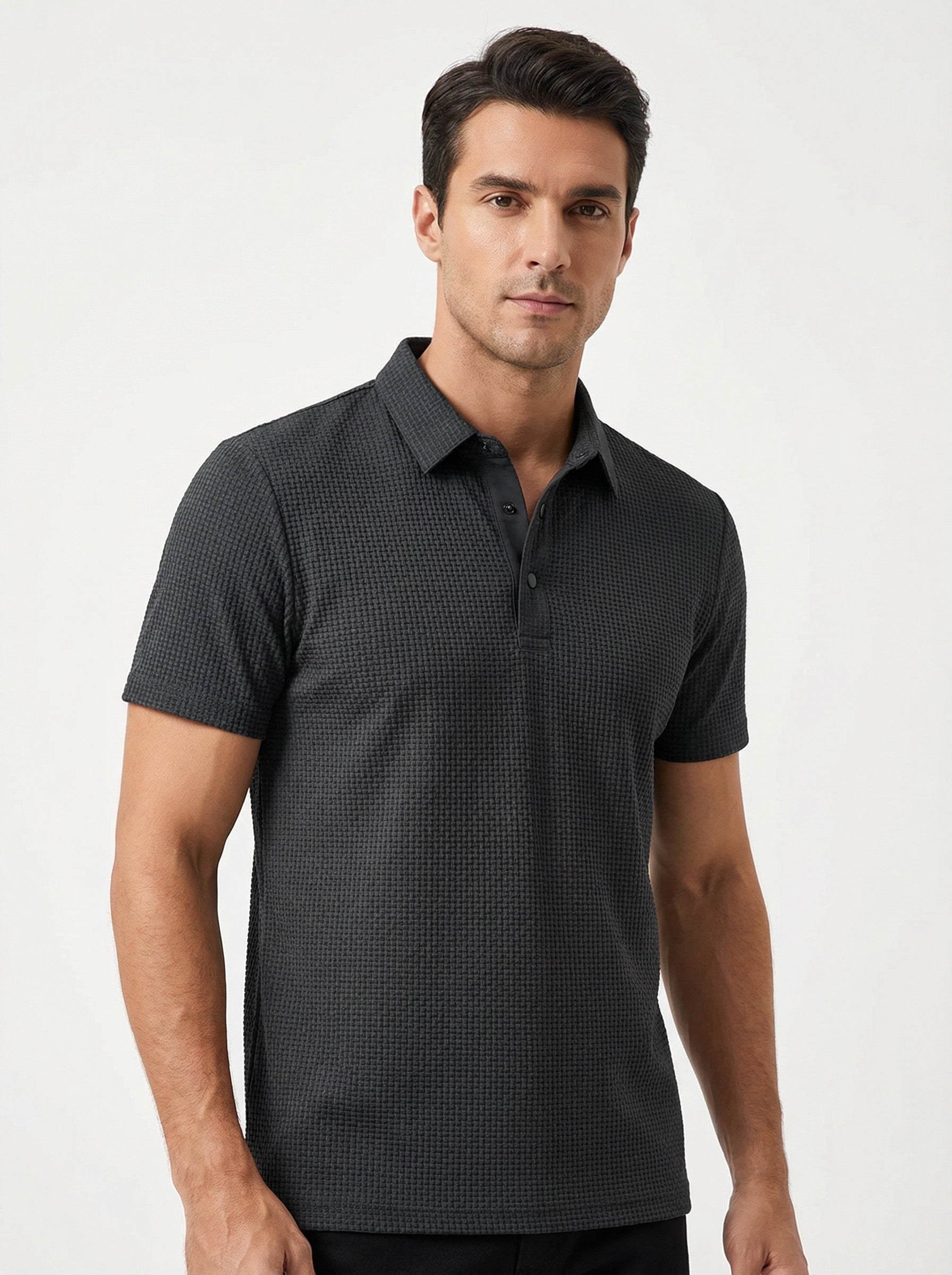 SIENA WEAVE POLO SHIRT