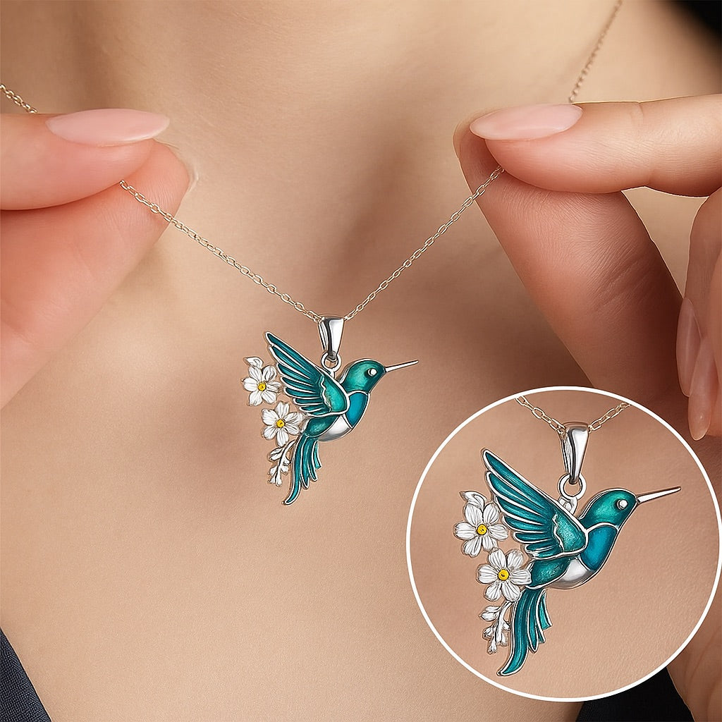 Beautiful Hummingbird Necklace