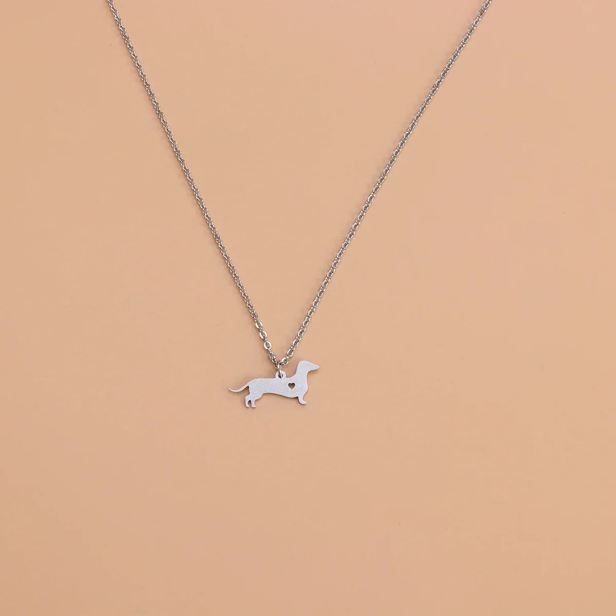 Dachshund Dog Pendant Necklace – Charming Animal Jewelry