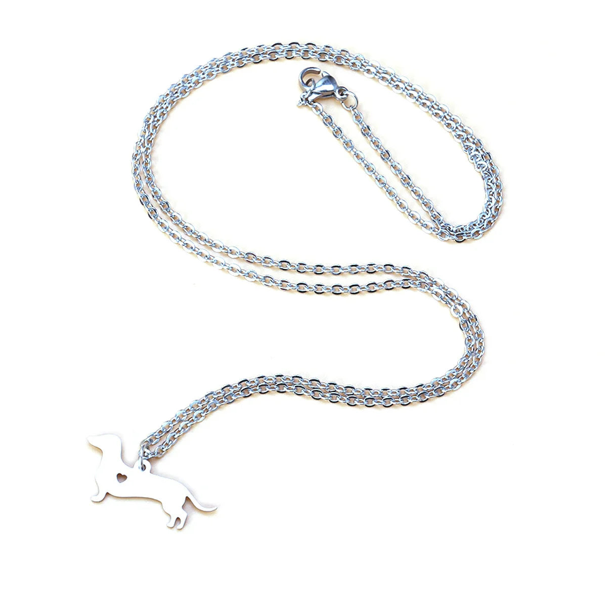 Dachshund Dog Pendant Necklace – Charming Animal Jewelry