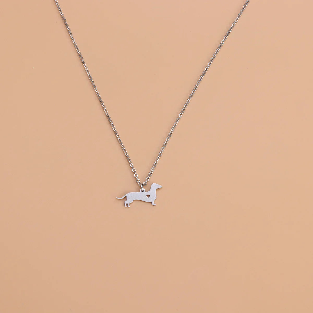 Dachshund Dog Pendant Necklace – Charming Animal Jewelry