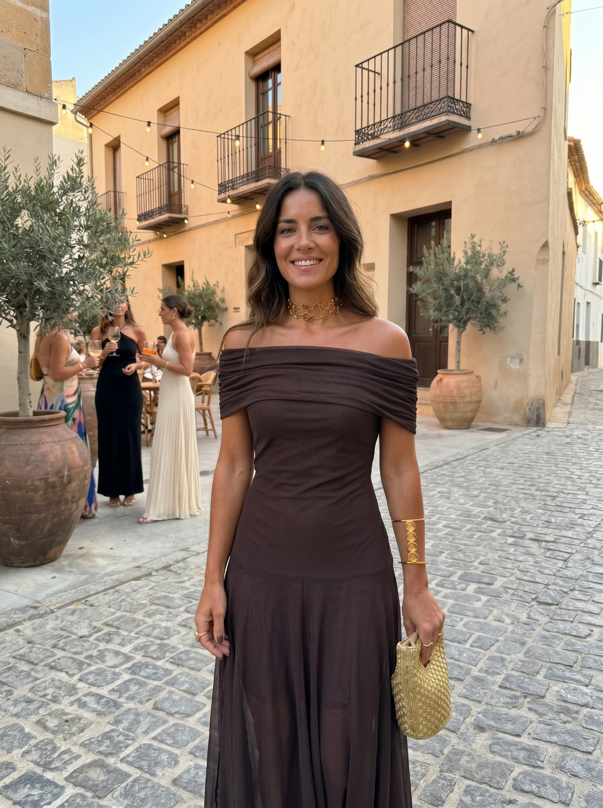 Thea | One Shoulder Print Maxi Dress